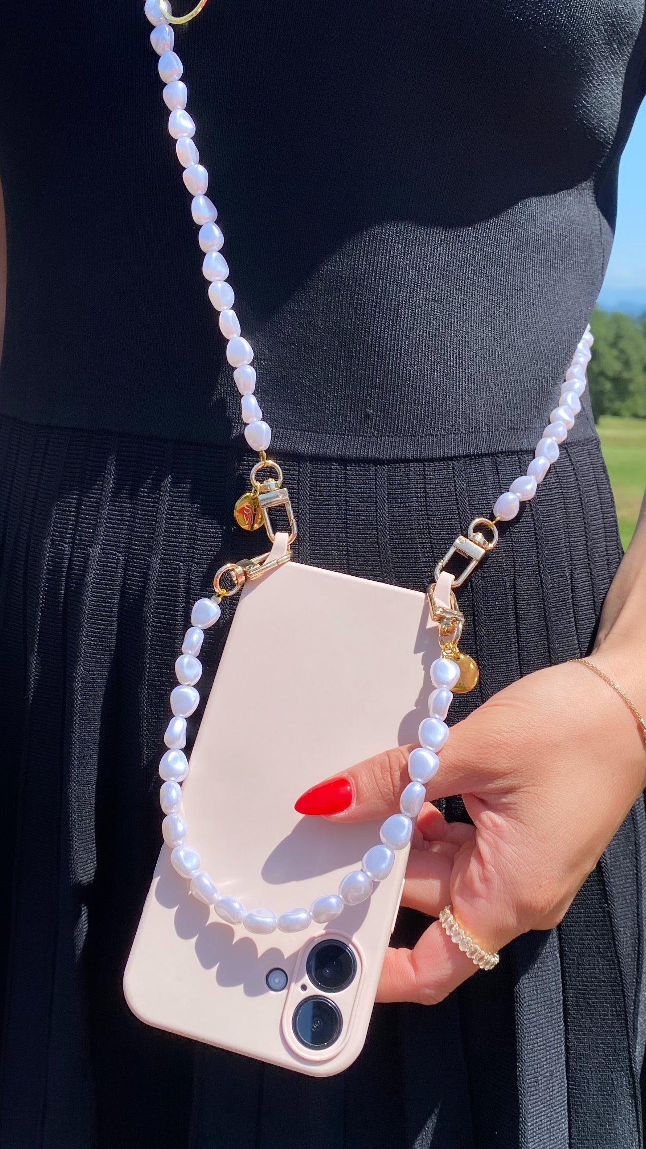 Pearl Stone Crossbody