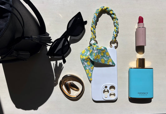 Lemon Twist Wristlet