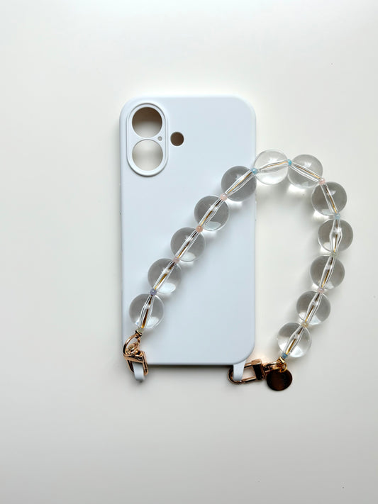 Clear Bubble Wristlet