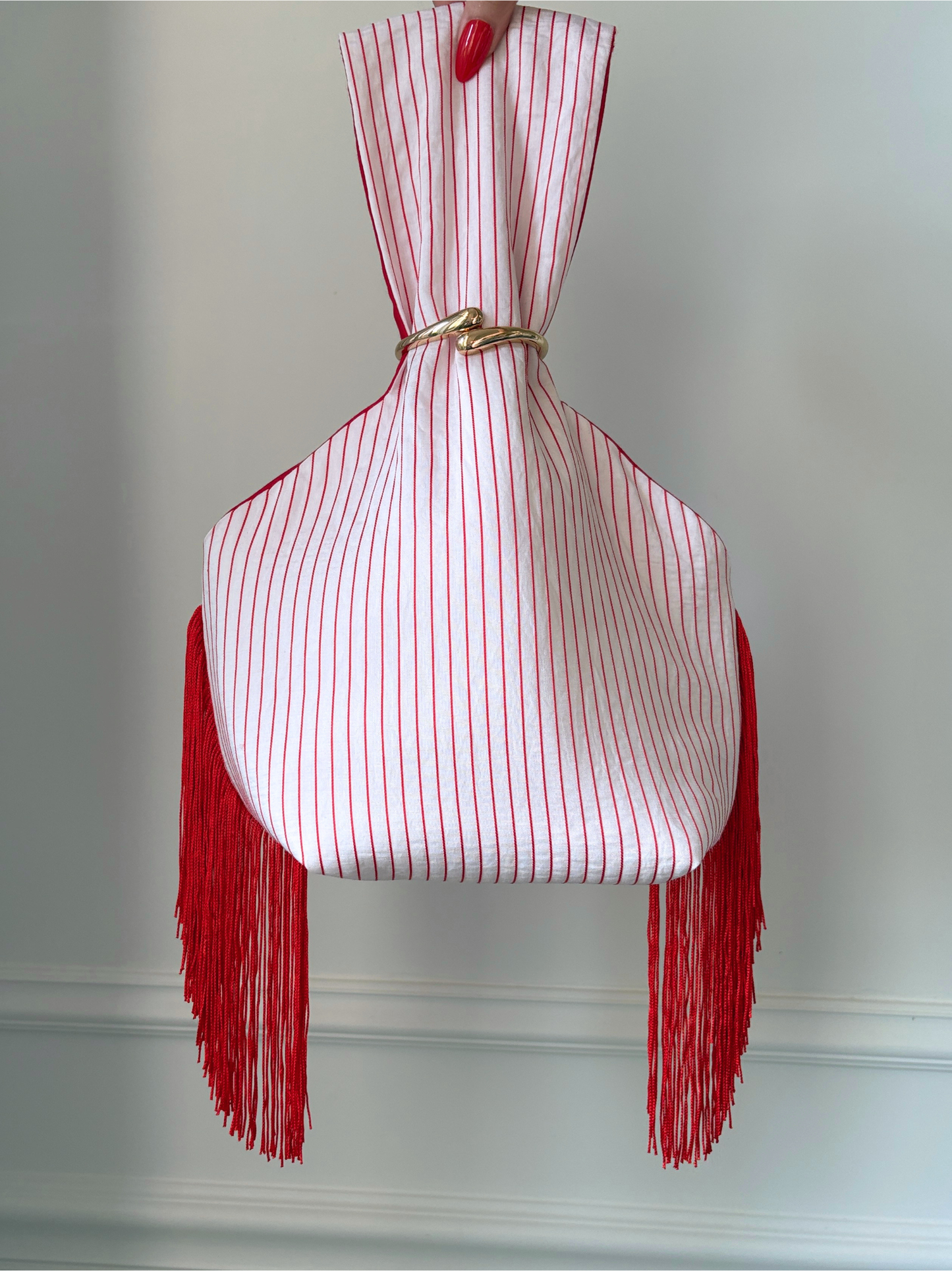 RIGA BUCKETFUL BAG + FRINGE