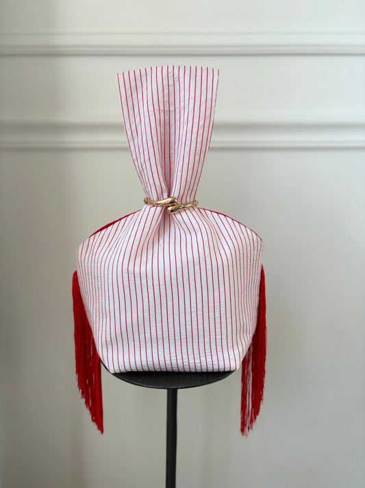 RIGA BUCKETFUL BAG + FRINGE