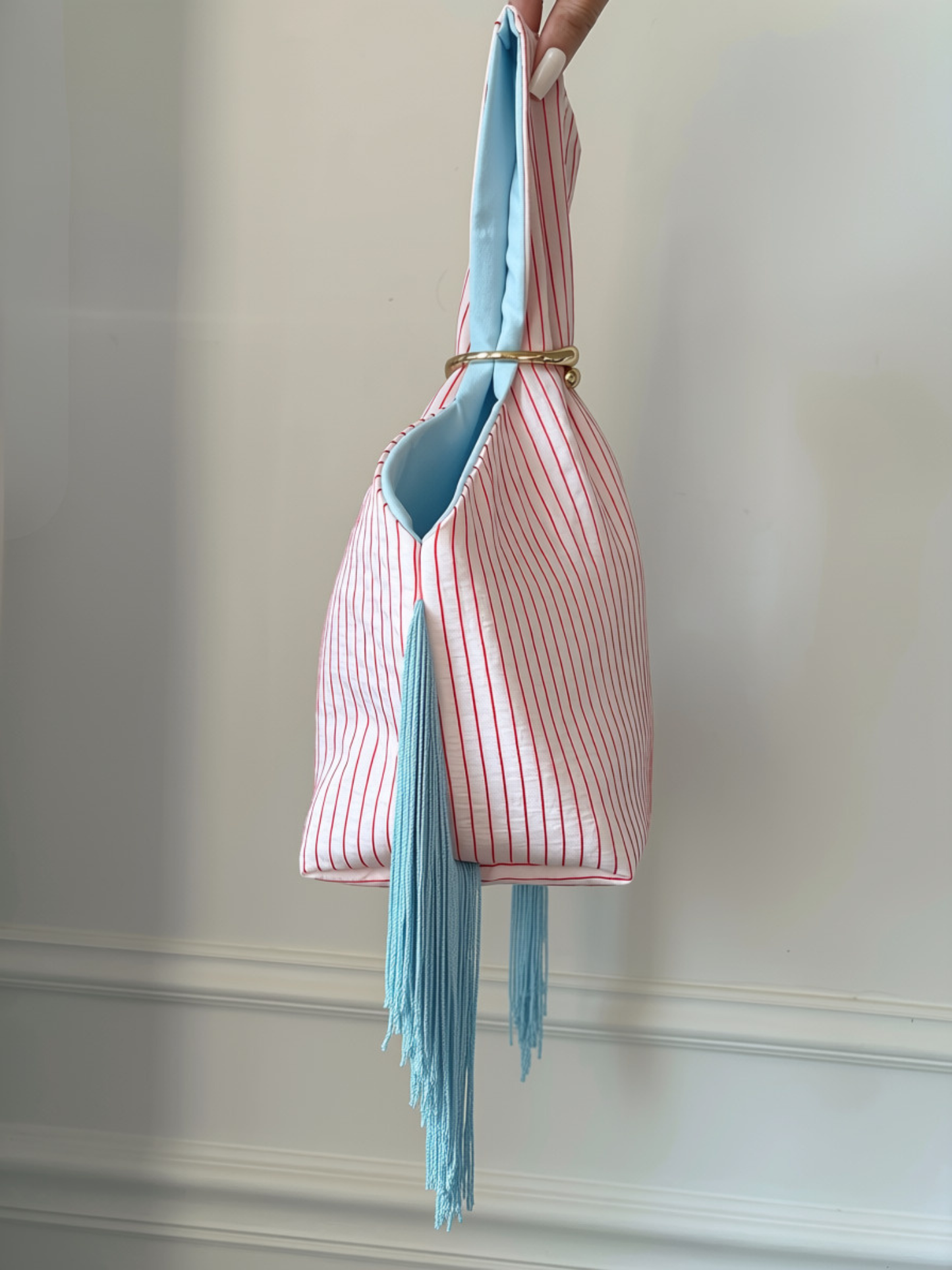 RIGA BUCKETFUL BAG + FRINGE