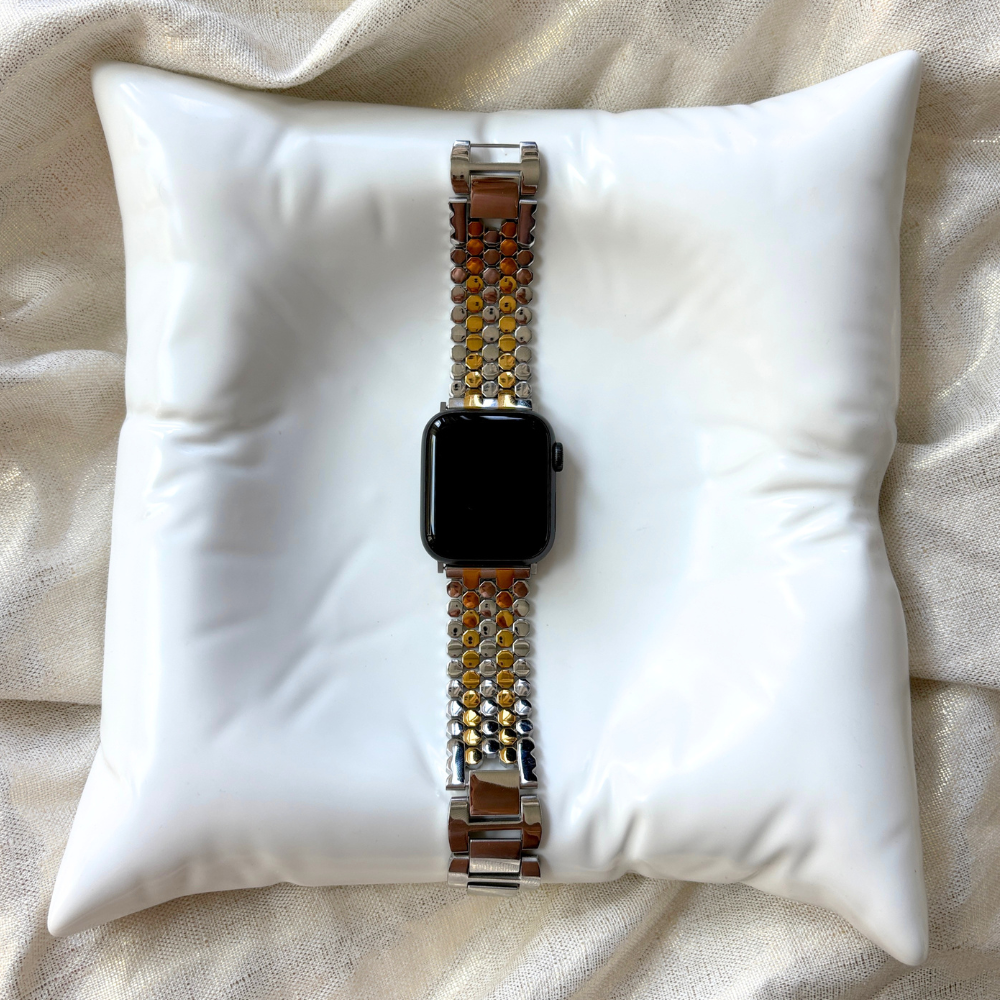 Hexi Dual-tone Watch Band