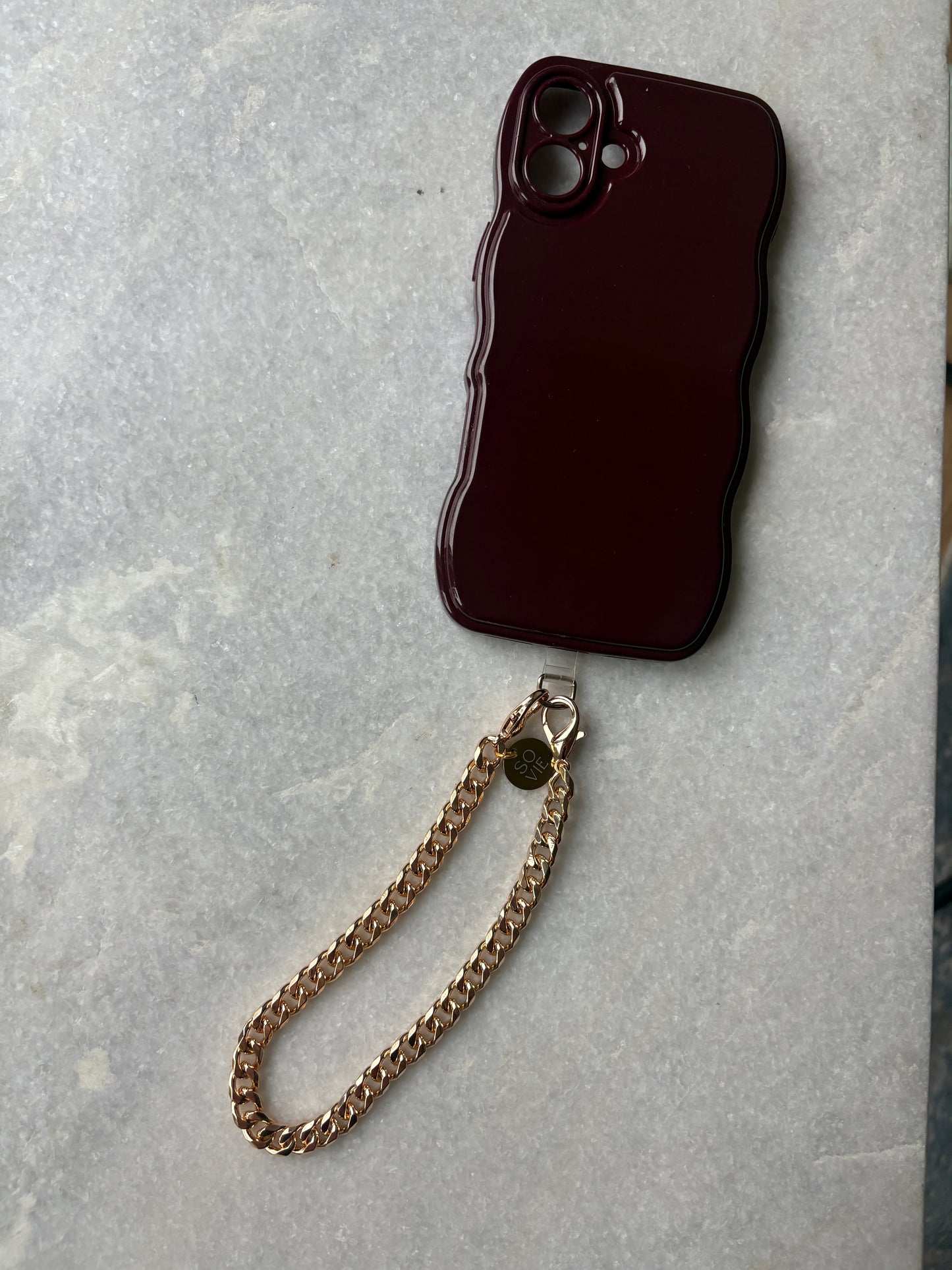 Cuban Chain Wristlet