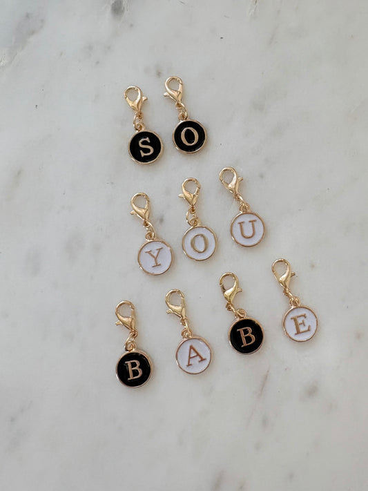 LETTER CHARM
