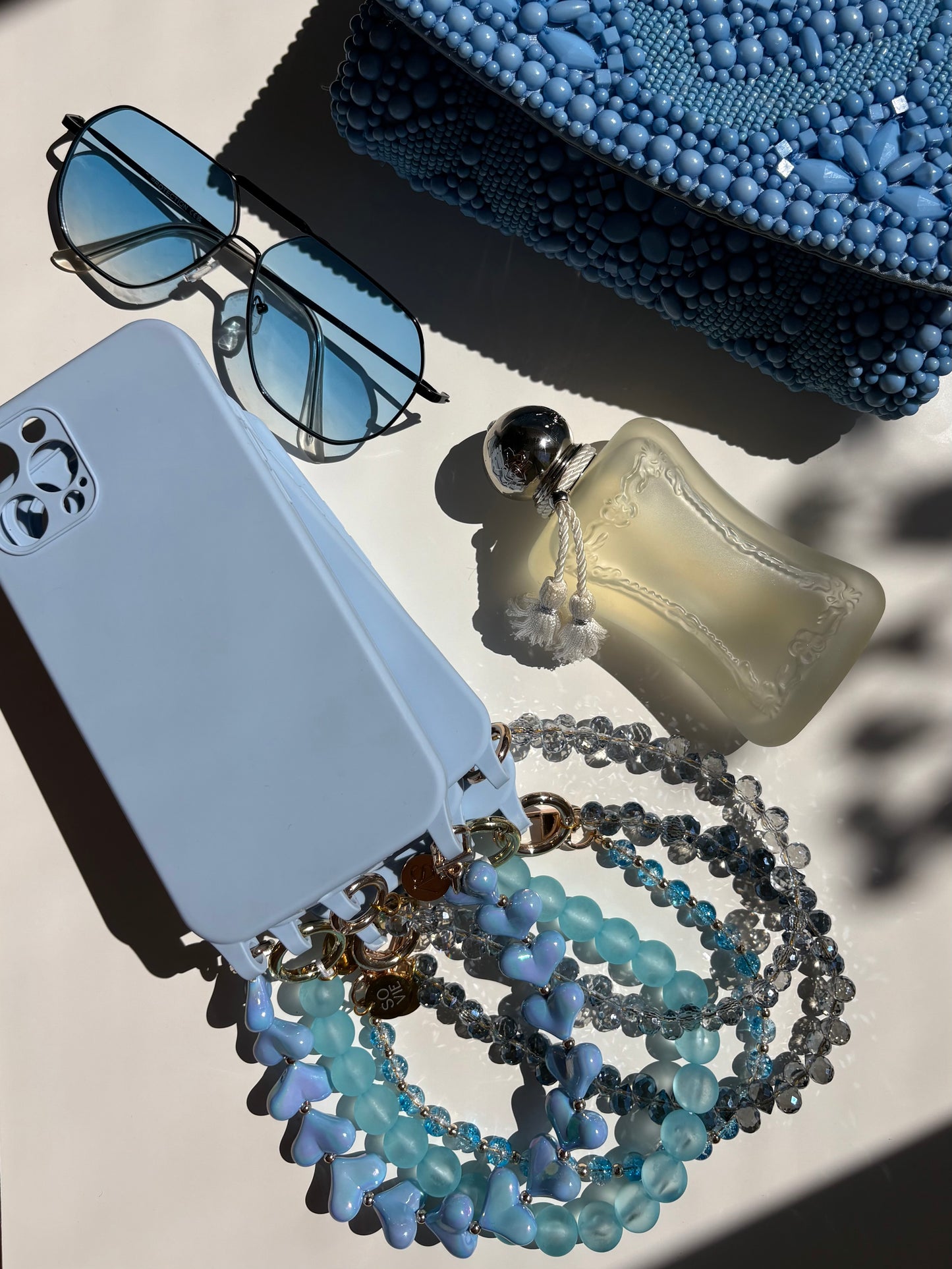 Light Blue Hook Phone case