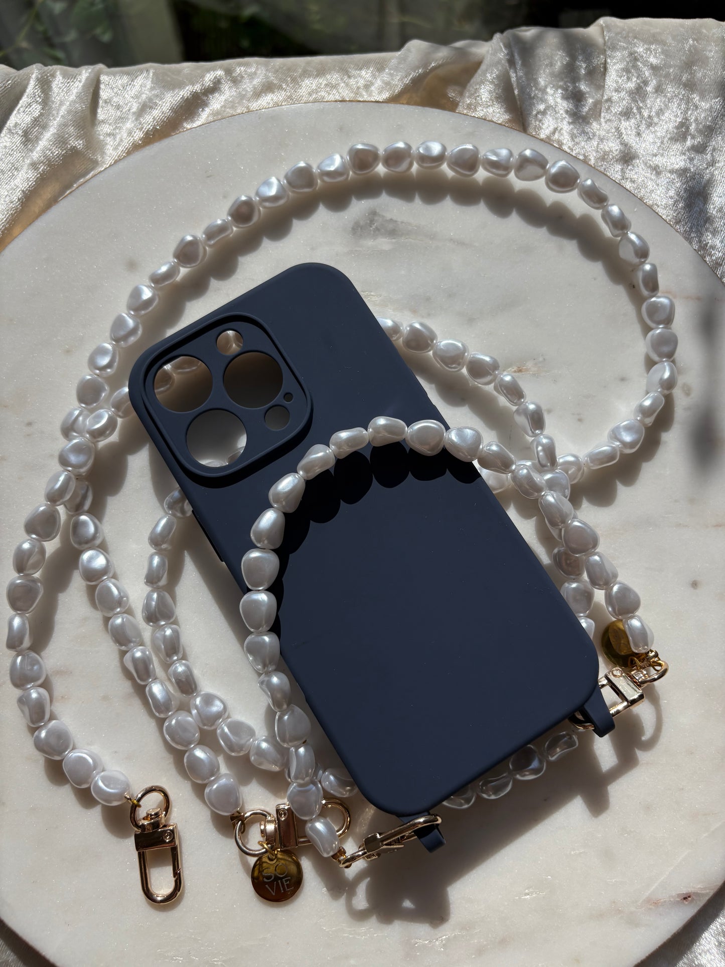 Pearl Stone Crossbody