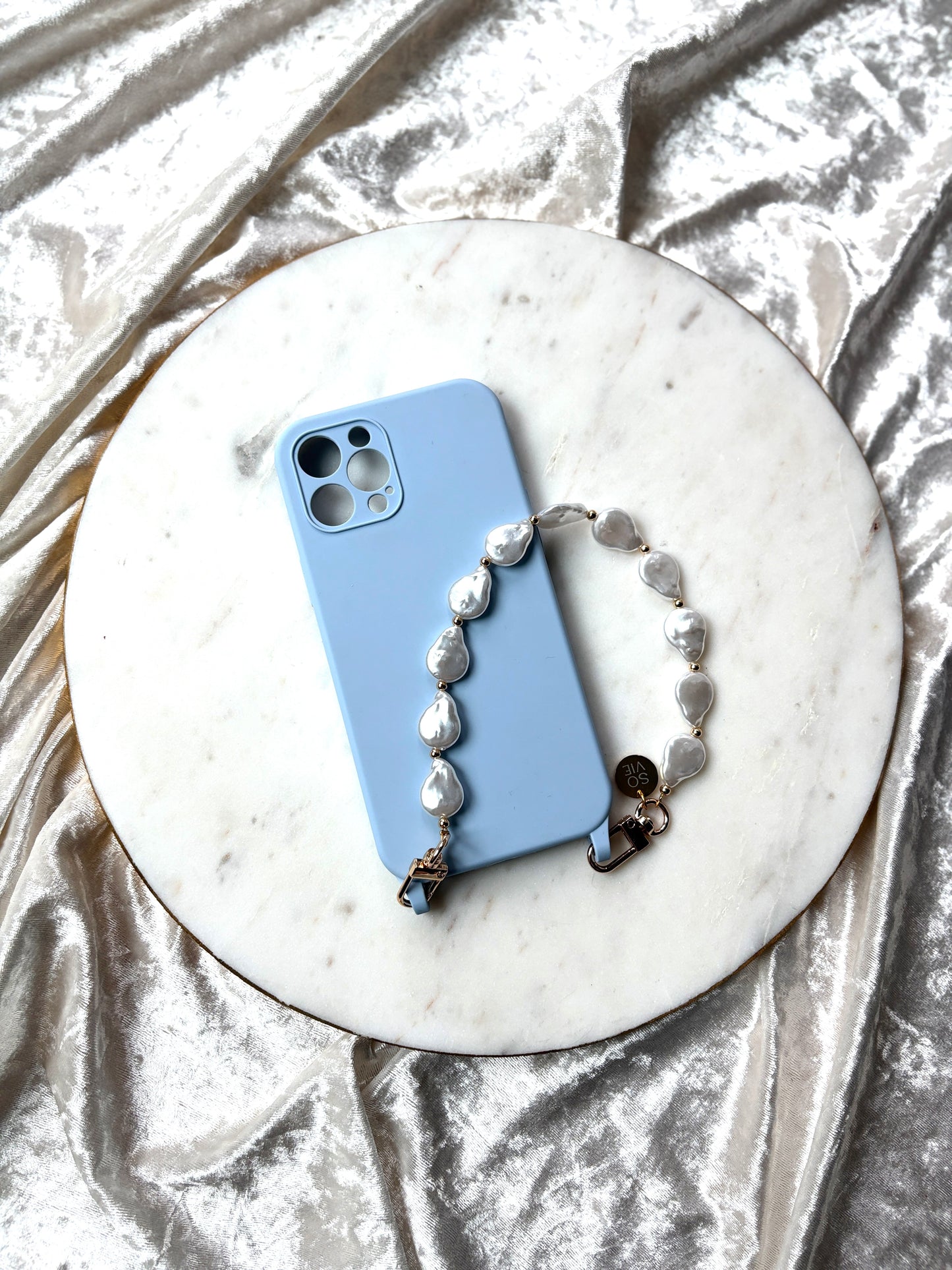 Light Blue Hook Phone case