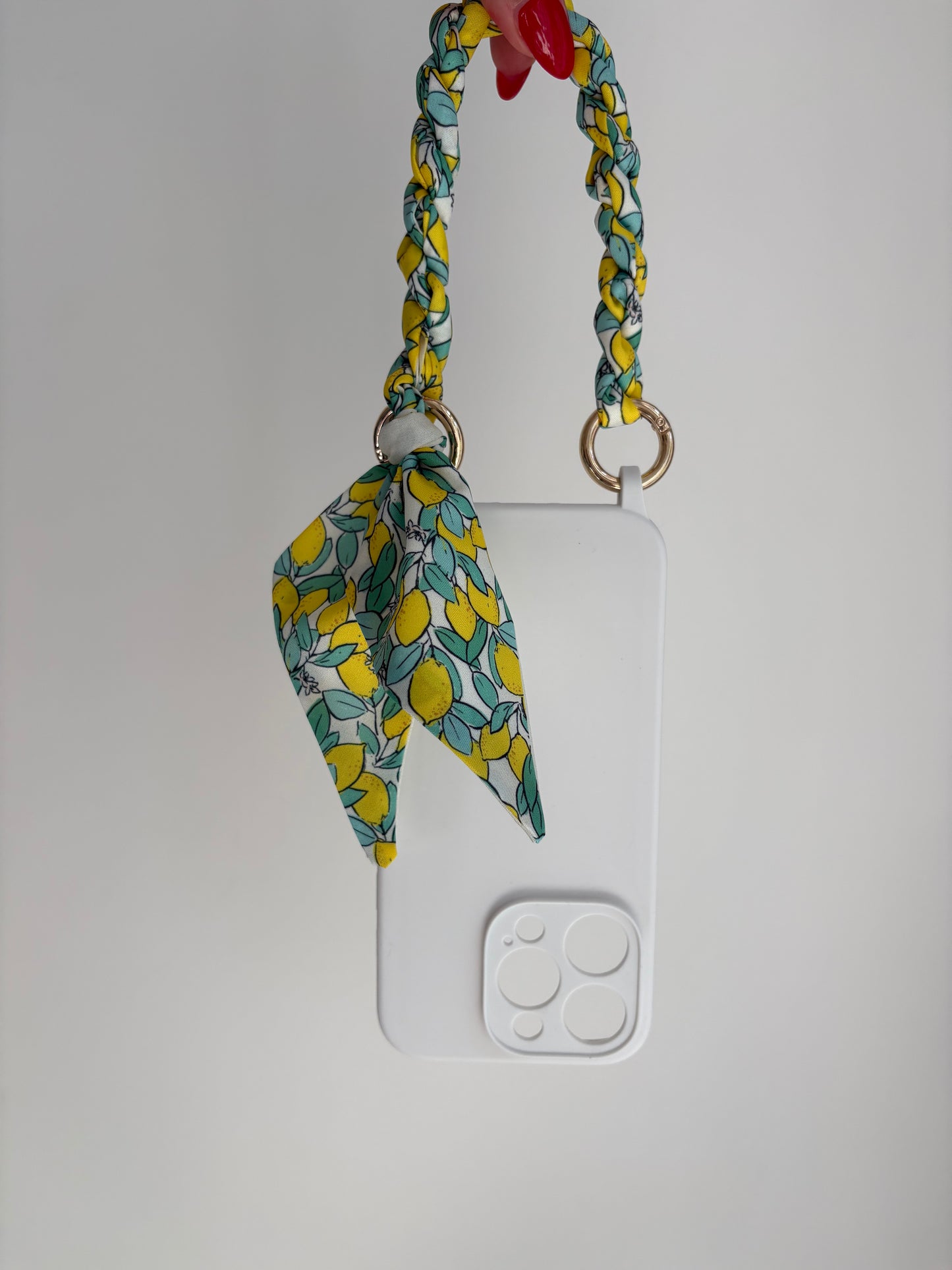 Lemon Twist Wristlet