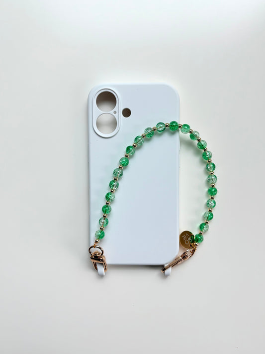 Green Luminous Wristlet