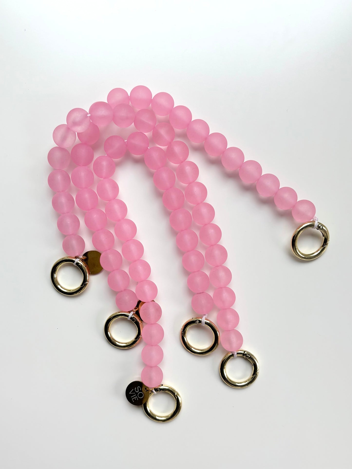 Pink Bubble Wristlet