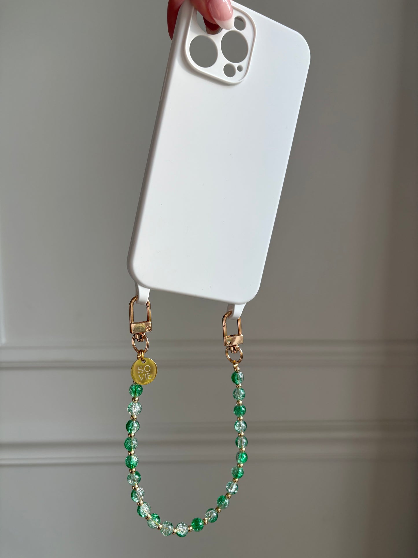 Green Luminous Wristlet